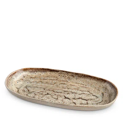 Carmel Ceramica Truffle Medium Oval Tray In Multi