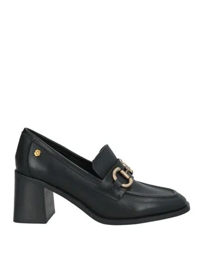 Carmela Woman Loafers Black Size 10 Leather