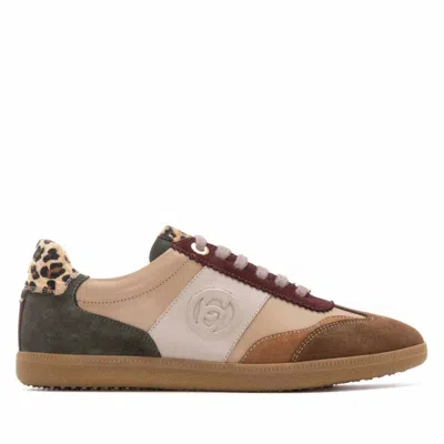 Carmela Women's Leather Lace-up Sneakers In Multicolor