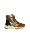 Carmela Women's Shoes  Botin Piel Taupe Boot Sneakers In Brown