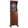 Carmelli Outlaw Free Standing Dartboard & Cabinet Set Cherry Finish