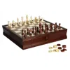 Carmelli Prodigy Wood Chess & Checkers Set