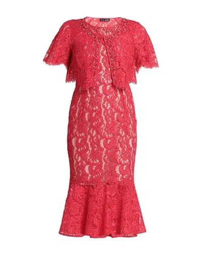 Carmen Gabella Woman Co-ord Red Size 6 Polyester