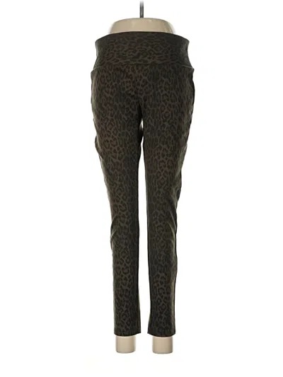 Pre-owned Carmen Marc Valvo Active Pants In Brown