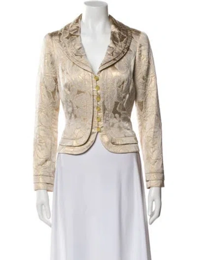 Pre-owned Carmen Marc Valvo Blazer