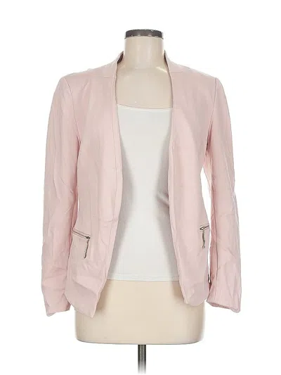 Pre-owned Carmen Marc Valvo Blazer Jacket In Pink
