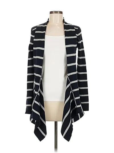 Pre-owned Carmen Marc Valvo Cardigan Sweater In Black