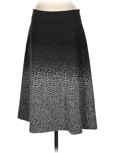 Carmen Marc Valvo Casual Skirt In Black