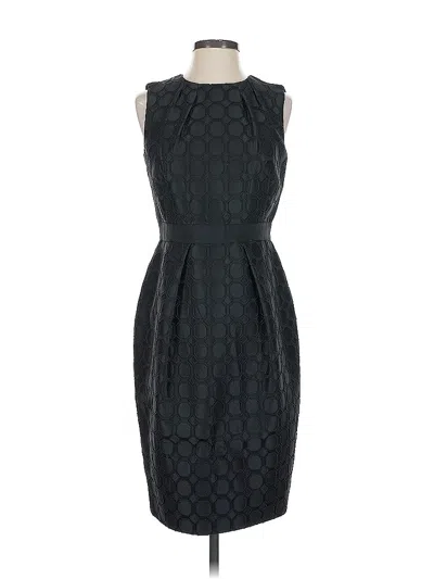 Pre-owned Carmen Marc Valvo Cocktail Dress In Black
