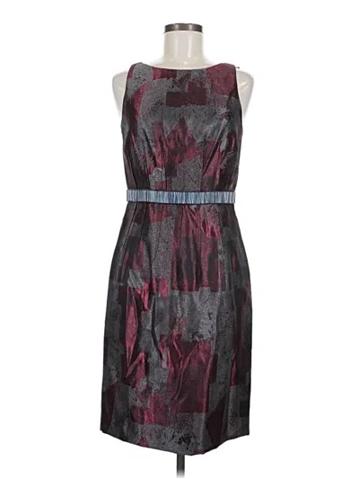 Carmen Marc Valvo Cocktail Dress In Black