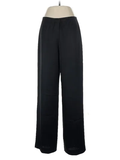 Pre-owned Carmen Marc Valvo Collection Casual Pants In Black