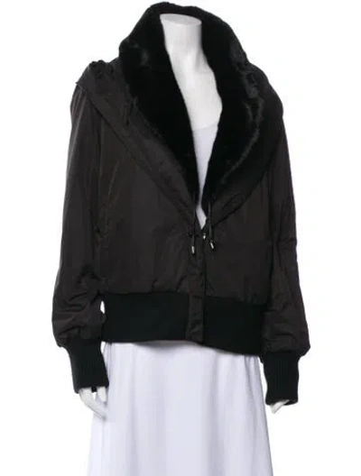 Pre-owned Carmen Marc Valvo Evening Jacket In Green