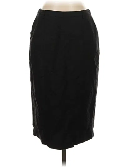 Pre-owned Carmen Marc Valvo Formal Skirt In Black