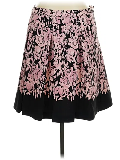 Pre-owned Carmen Marc Valvo Formal Skirt In Pink