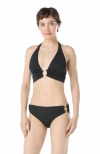 Carmen Marc Valvo Halter Bikini Top
