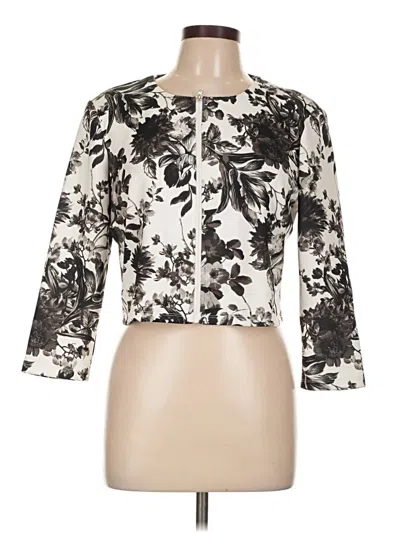 Pre-owned Carmen Marc Valvo Jacket In White