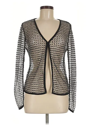 Pre-owned Carmen Marc Valvo Kimono In Black