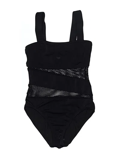 Pre-owned Carmen Marc Valvo One Piece Swimsuit In Black