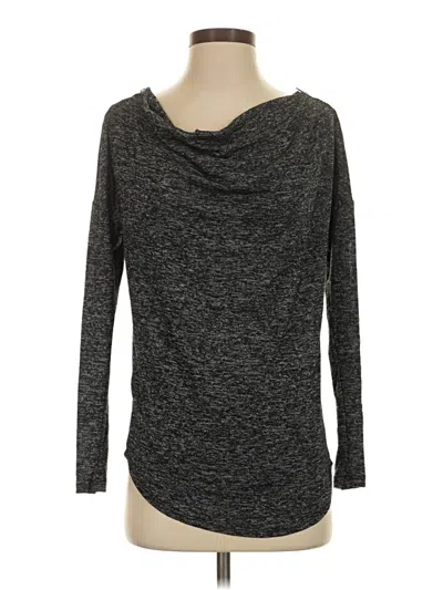 Pre-owned Carmen Marc Valvo Pullover Sweater In Gray