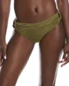 Carmen Marc Valvo Side Ring Bottom In Green