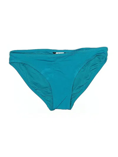 Pre-owned Carmen Marc Valvo Swimsuit Bottoms In Blue