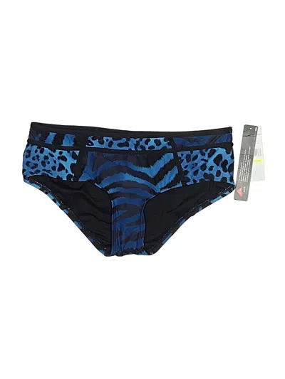 Pre-owned Carmen Marc Valvo Swimsuit Bottoms In Blue