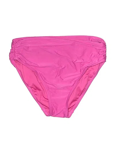 Pre-owned Carmen Marc Valvo Swimsuit Bottoms In Pink