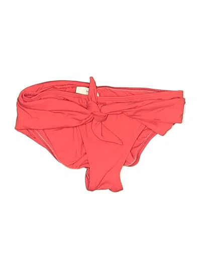 Pre-owned Carmen Marc Valvo Swimsuit Bottoms In Red