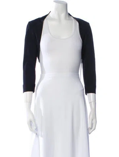 Pre-owned Carmen Marc Valvo Vest