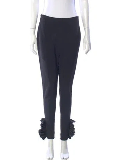 Pre-owned Carmen March Skinny Leg Pants In Blue