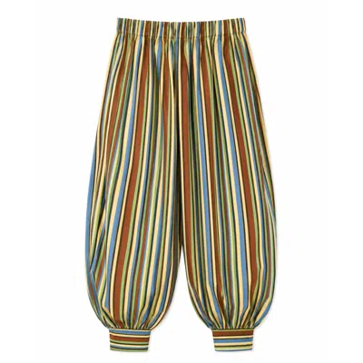 Carmen Says Women's Cala Striped Trousers In Multi