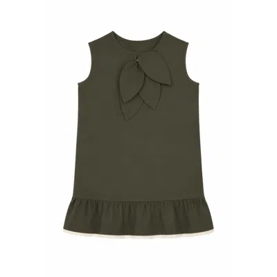 Carmen Says Women's Ivy Green Sleeveless Mini Dress