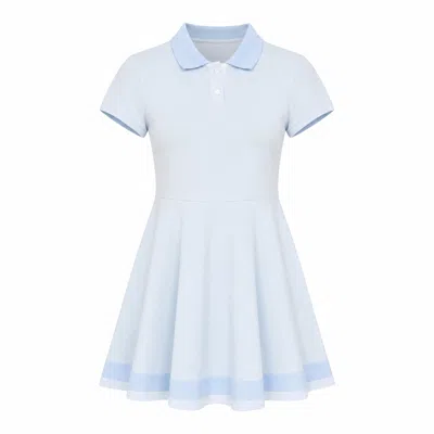 Carmen Says Women's Matchpoint Blue Jersey Knit Mini Tennis Dress