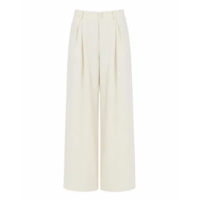 Carmen Says Women's Neutrals Illusory Pants