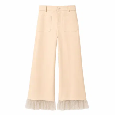 Carmen Says Women's Neutrals Serenity Cream Pants In White