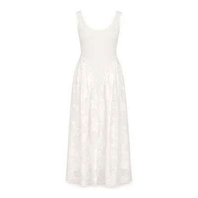 Carmen Says Women's Printworks White Midi Dress