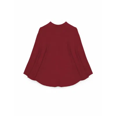 Carmen Says Women's Whispered Burgundy Occasion Cape