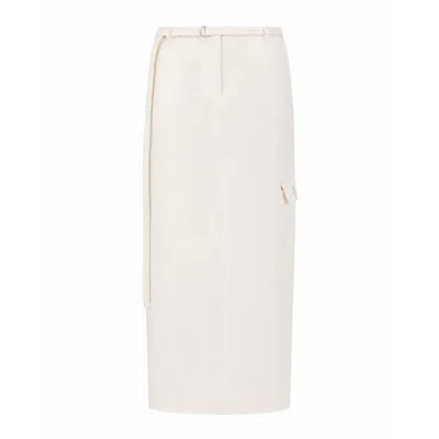 Carmen Says Women's White Mirage Skirt