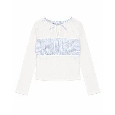 Carmen Says Women's White Sidewalk Jersey Top