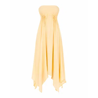 Carmen Says Women's Yellow Freesoul Dress