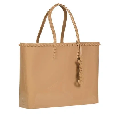 Carmen Sol Angelica Tote Bag In Brown