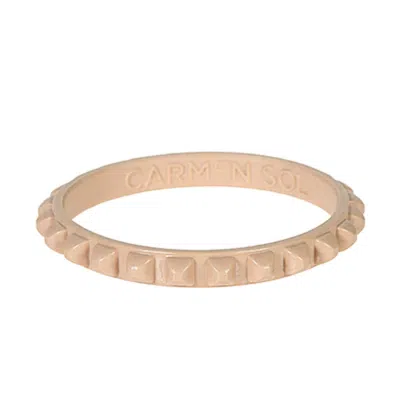 Carmen Sol Borchietta Bracelet Blush In Brown