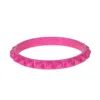 Carmen Sol Borchietta Bracelet Fuchsia In Pink