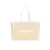 Carmen Sol Capri Canvas Mid Tote In White