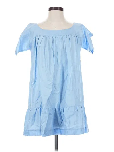 Pre-owned Carmen Sol Casual Dress In Blue
