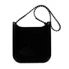 Carmen Sol Fico Large Crossbody Black In Black