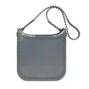 Carmen Sol Fico Large Crossbody In Grey