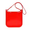 Carmen Sol Fico Large Crossbody In Red