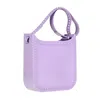 Carmen Sol Fico Large Crossbody In Violet
