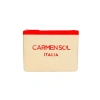 Carmen Sol Firenze Clutch In Red